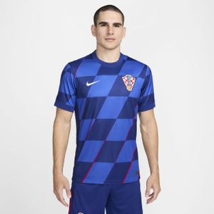 Kroatië 2024/25 Stadium Uit Nike Dri-FIT replica voetbalshirt voor heren - Blauw