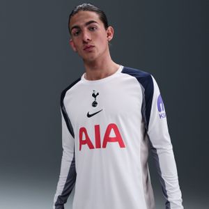 Tottenham Hotspur 2025/26 Stadium Thuis Nike Dri-FIT replicavoetbalshirt met lange mouwen voor heren - Wit