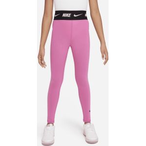 Nike Sportswear Favorites legging met hoge taille voor meisjes - Rood