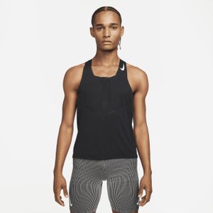 Nike Dri-FIT ADV AeroSwift Racingsinglet voor heren - Zwart