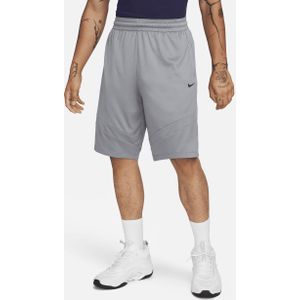 Nike Icon Dri-FIT basketbalshorts voor heren (28 cm) - Grijs