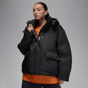 Jordan Flight donsjack voor dames - Zwart