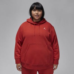 Jordan Brooklyn Fleece hoodie voor dames (Plus Size) - Rood