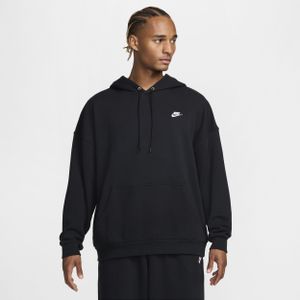 Nike Club Fleece oversized hoodie van sweatstof voor heren - Zwart