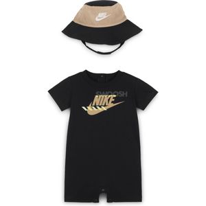 Nike Sportswear PE set met rompertje en vissershoedje voor baby’s (0-9 maanden) - Zwart