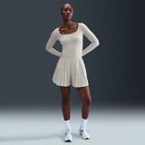 Nike 24.7 PerfectStretch ruimvallende skort met Dri-FIT, plooien en hoge taille - Bruin