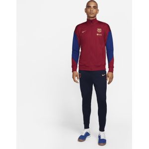 FC Barcelona Strike Nike Dri-FIT knit voetbaltrainingspak voor heren - Rood