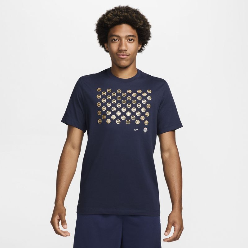 Nike - VS Basketbalshirt - Blauw - Heren