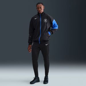 Chelsea FC Strike Derde Nike Total 90 Dri-FIT knit voetbaltrainingsbroek voor heren - Zwart