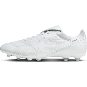 Nike - Premier 3 - Voetbalschoenen - Wit - Lage Top - Stevige Ondergrond