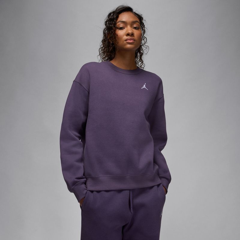 Jordan - Brooklyn - Sweat Crew - Paars/Wit - Dames