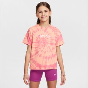 Nike T-shirt voor meisjes - Oranje