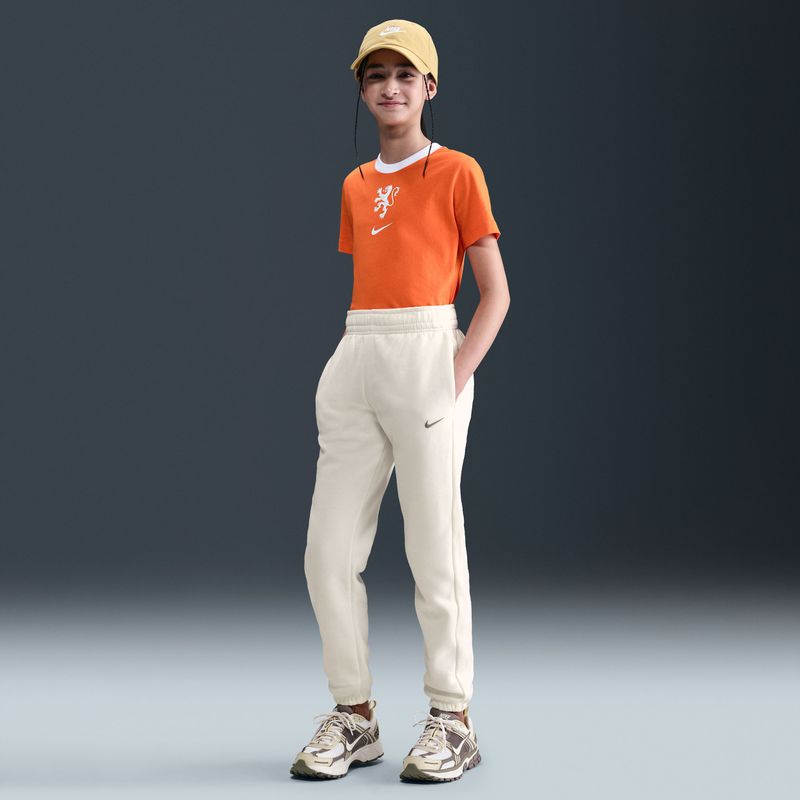 Nike - IH4310-017 - Oversized Broek - Cannon/Soft Pearl - Meisjes