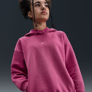 Nike Club Fleece oversized hoodie voor meisjes - Paars