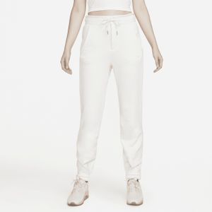 Nike Sportswear Modern Fleece Damesbroek van sweatstof met hoge taille - Wit