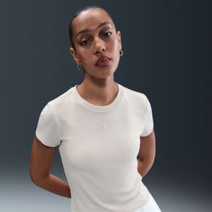 Nike - Chill Knit T-shirt - Rood - Dames