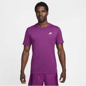 Nike Sportswear Club T-shirt voor heren - Paars