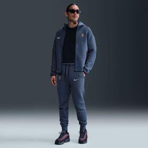 Paris Saint-Germain Tech Nike voetbaljoggingbroek van fleece voor heren - Blauw