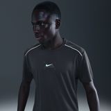 Nike - Miler - Hardlooptop - Blauw - Korte Mouwen