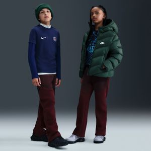 Nike Tech Fleece Broek met open zoom voor jongens - Rood