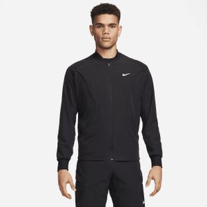 NikeCourt Advantage Dri-FIT Tennisjack voor heren - Zwart