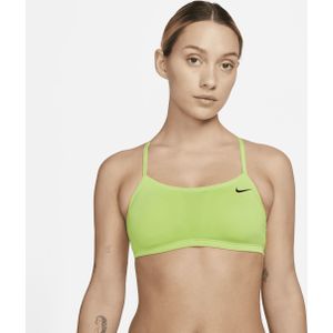 Nike Essential Bikinitop met racerback - Geel