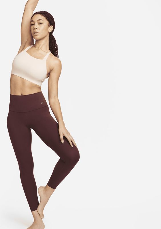 Nike - Zenvy - Legging - Groen - 7/8 met Hoge Taille