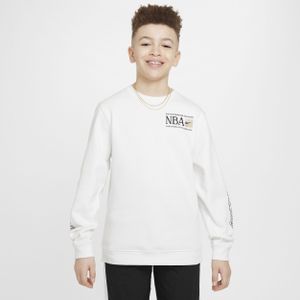 Team 31 Standard Issue Nike NBA-top met ronde hals en Dri-FIT voor kids - Wit