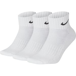 Nike Enkelsokken met demping (3 paar) - Wit