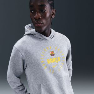 FCB trainingshoodie van fleece voor heren - Grijs