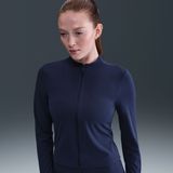 Nike - Zenvy - Dri-FIT Damestop - Blauw - Lange Mouwen