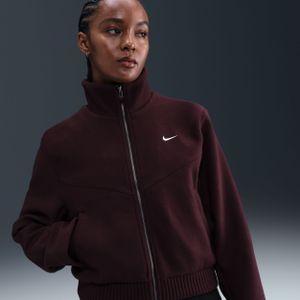 Nike Windrunner getailleerde damesjack - Rood