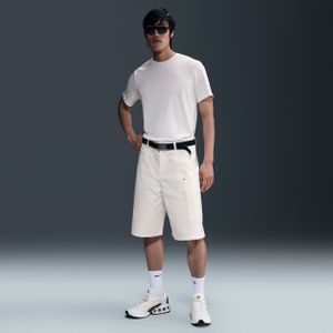 Nike Life grote canvasshorts voor heren - Wit
