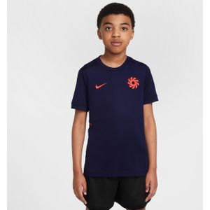 Nike - Erling Haaland Academy 25 - Trainingsshirt - Donkerblauw - Felrood