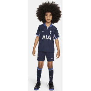 Tottenham Hotspur 2023/24 Uit Nike Dri-FIT Nike driedelig tenue voor kleuters - Blauw