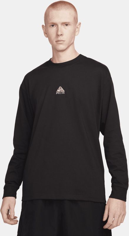 Nike - ACG 'Lungs' T-shirt - Zwart - Jerseymateriaal - Dri-FIT Technologie