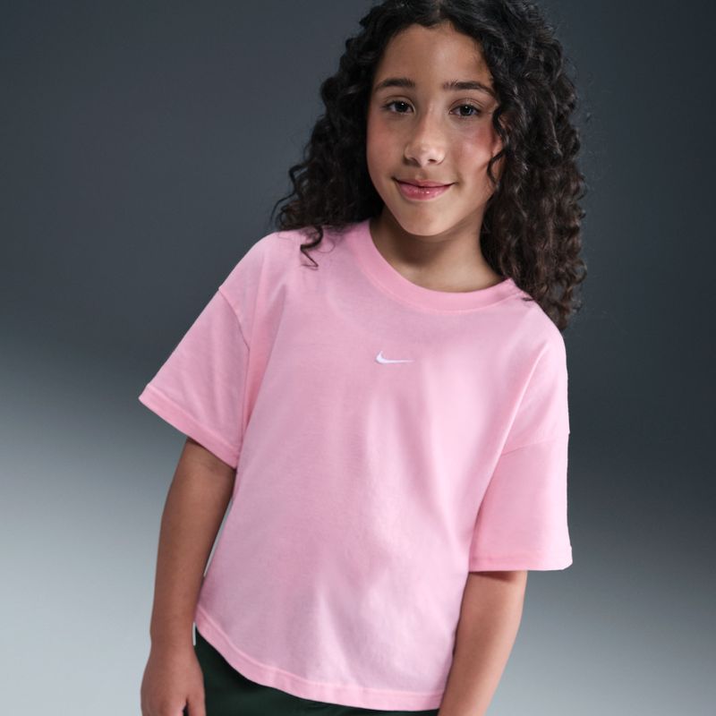 Nike - Essential T-shirt - Rood - Meisjes