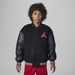 Jordan varsityjack voor kids - Zwart