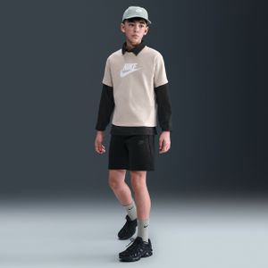 Nike - Tech Fleece - Jongensshorts - Zwart