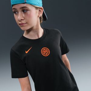 Inter Milan Nike Total 90 voetbalshirt voor kids - Zwart