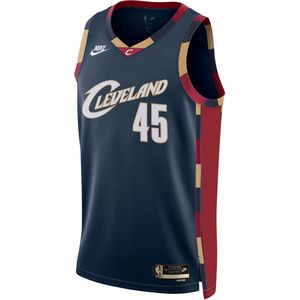 Cleveland Cavaliers 2025/26 Hardwood Classics Nike Dri-FIT Swingman NBA-jersey voor heren - Blauw