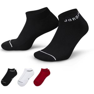 Jordan Everyday No-Show sokken (3 paar) - Meerkleurig