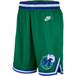 Dallas Mavericks Swingman 2025/26 Hardwood Classics Nike Dri-FIT NBA shorts voor heren - Groen
