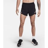 Nike Aeroswift Split Short Heren - Zwart - Dri-FIT Hardloopshort