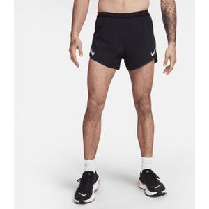 Nike Aeroswift Split Short Heren - Zwart - Dri-FIT Hardloopshort