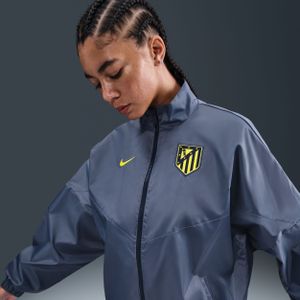 Atlético Madrid Essential Windrunner Nike geweven voetbaljack voor dames - Blauw