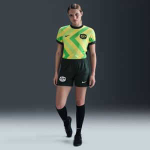Australië 2025/26 Stadium Thuis Nike Dri-FIT replicavoetbalshorts voor dames - Groen