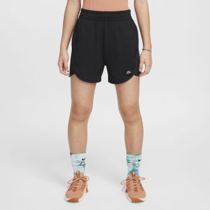 Nike Breezy Dri-FIT trainingsshorts voor meisjes - Zwart