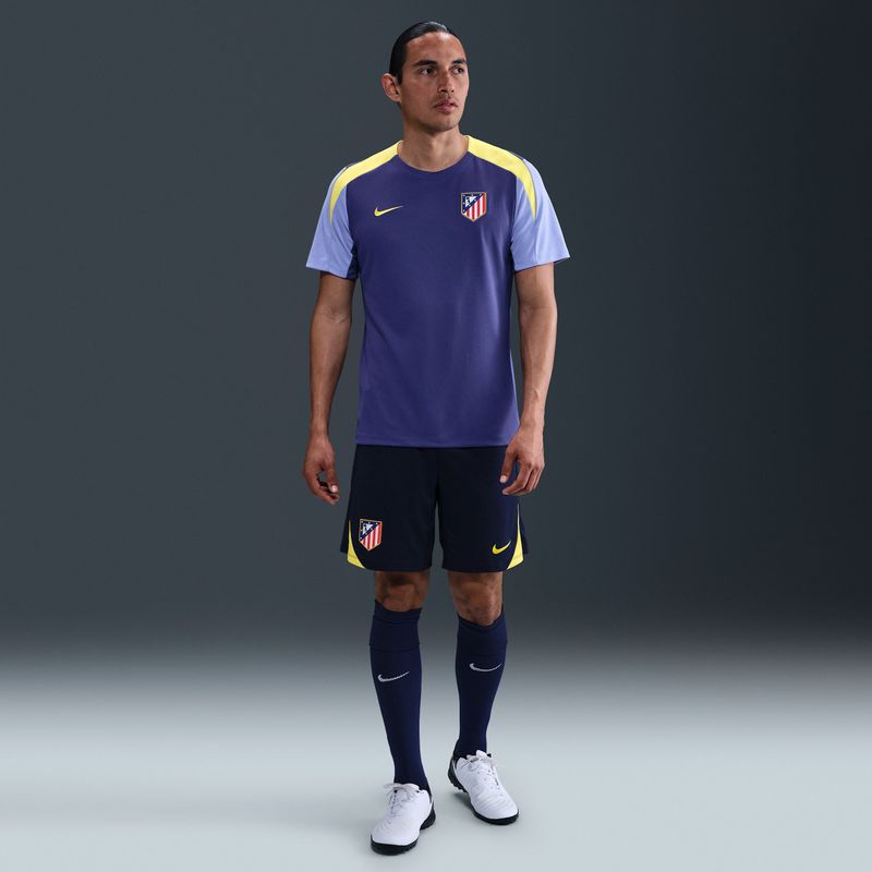 Nike - Atletico Madrid Strike - Korte Broek - Donkerblauw Geel - Polyester