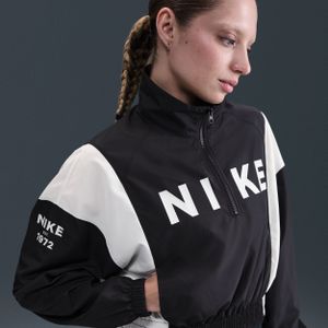 Nike - Licht Geweven Damesjack - Zwart
